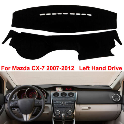 Car Dashboard Cover Dash Mat Dashboard Mat Anti-Sun Fit for Mazda CX-7 2007-2012