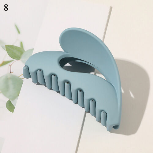 Women Girls Hair Clip Claws Clamp Ponytail Bun Holder Solid Color Comb Hairpins