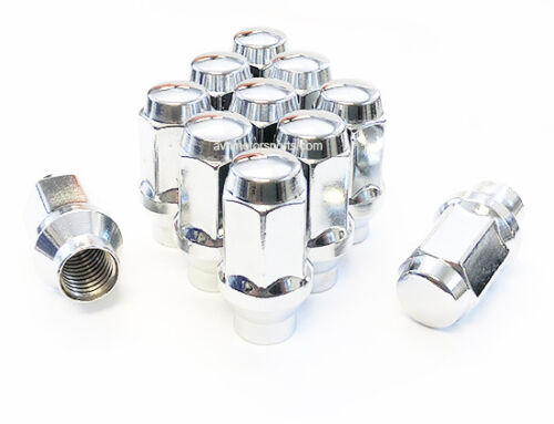 Details about   20x 14x1.5 CHROME ET LONG WHEEL LUG NUTS 1.75" TALL 13/16 HEX DODGE JEEP FORD 