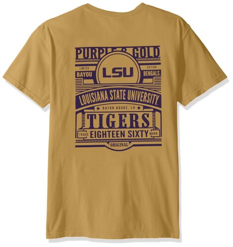 LSU NCAA Limited Edition Comfort Colors T-shirt - NEW