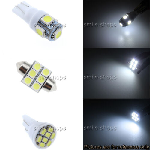 18pcs Xenon White Interior LED Light Package Kit Deal For Nissan Armada 05-14