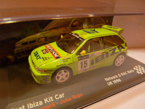 IBIZA KIT CAR 1996 RAC Rovanperä RES2E voiture 1//43 IXO altaya SEAT de Rallye