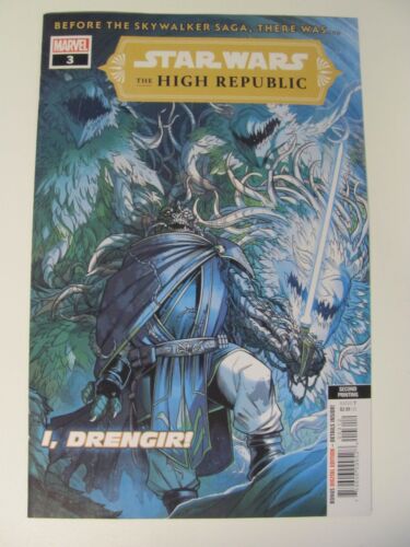 Star Wars High Republic #3 Marvel 2021 Series 2nd Print Variant 9.6 Near Mint+ 