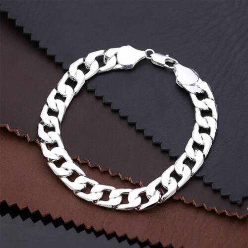 10MM Bracelets Rock For Man Chain Link Stainless Steel Bracelet Hiphop Ornament 