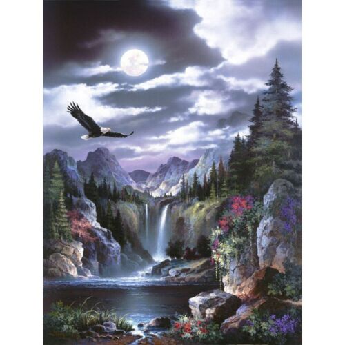 Full 5D Drill Puzzle Diamond Painting Art Craft Mountain Scenery Embroidery Art 