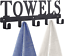 Over The Door Hooks Towel Holder for Bathroom Door Mount Towel Rack Towel 