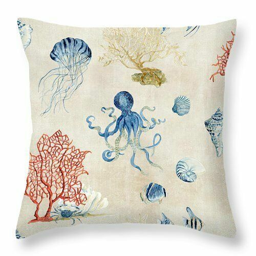 Beach Starfish Cotton Linen Pillow Case Cushion Cover Fashion Home Decor 