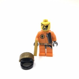 LEGO Gold Tooth Helmet minifigure Agents 8635 mini figure