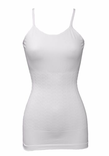 Fashion Seamless Camisole Soft Shape Control Panels Invisible Under Tank Top