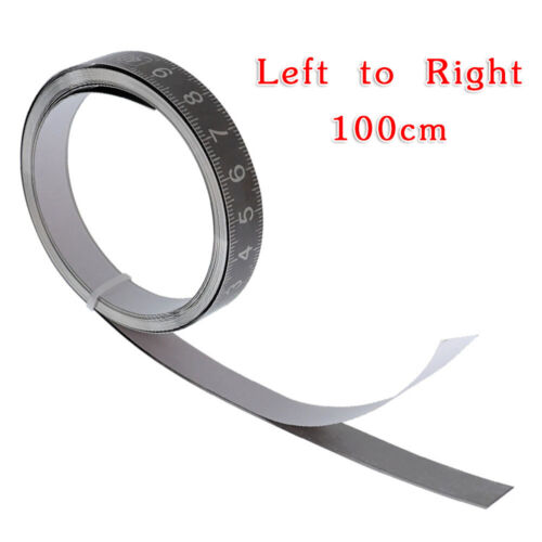 100-300cm autoadhesivo reglas métrico cinta métrica acero inoxidable pegatinas 