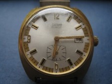 EXCLUSIF / RARE -- Montre à guichet Strato bracelet Fixoflex