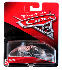 DISNEY PIXAR CARS 3 PATTY CRAZY 8 DERBY 2017 DARK SIDES AND TOP