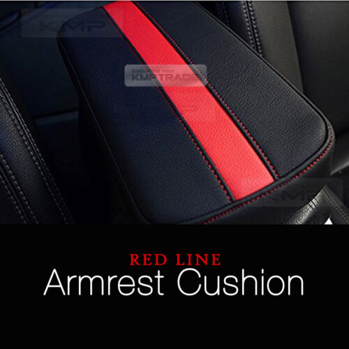 Center Console Sports Red Line Armrest Support Cushion 1P For CHEVROLET Corvette