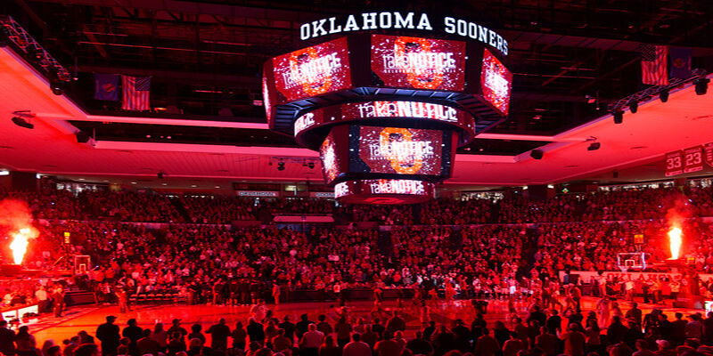 Lloyd Noble Center Seating Chart