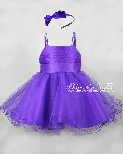Baby Girls Formal Dress Birthday Communion Flower Girls SUMMER Dresses sz000-16