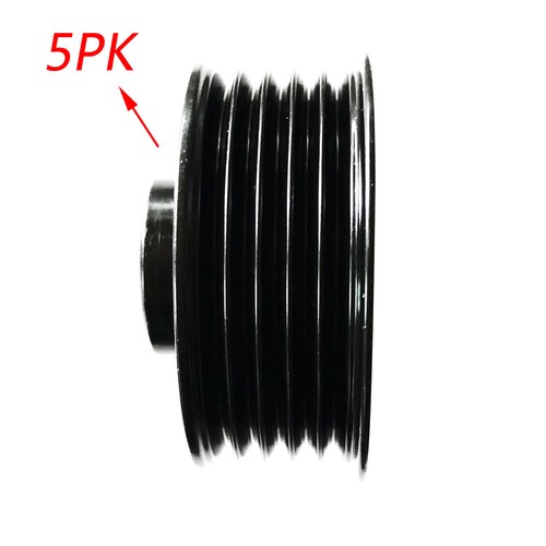 Pulley Belt 5 PK for AISIN AMR500 Roots Supercharger Turbocharger 1.0-2.2L