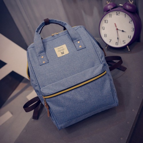 Japan Anello Unisex BIG Capacity Backpack Travel Rucksack School Bag Bookbags