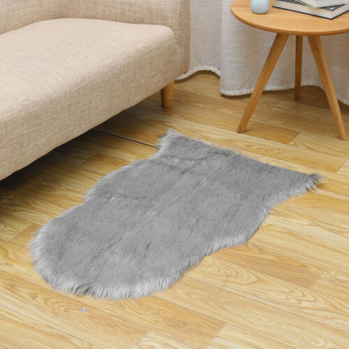 24/'/' X39/'/' Fluffy Rug Faux Fur Plush Shaggy Area Hairy Soft Mat Floor Warm