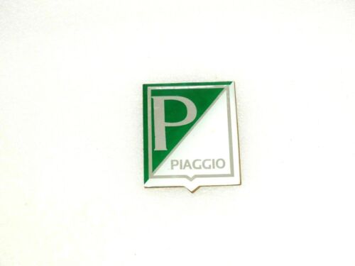 HORNCAST BADGE PIAGGIO LOGO DARK GREEN//WHITE VESPA New Brand