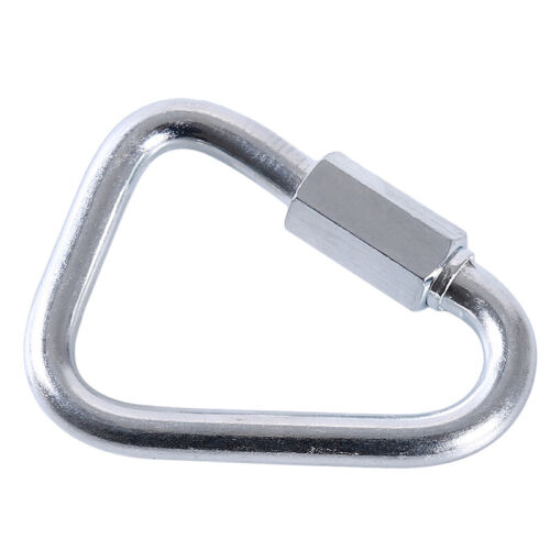 Triangle Shape Climbing Equipment Carabiner Hook Bag Outdoor Camping Survival 