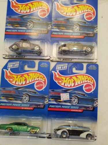 Details about  &nbsp; Hot wheels Pinstripe Power Series Lot of 4