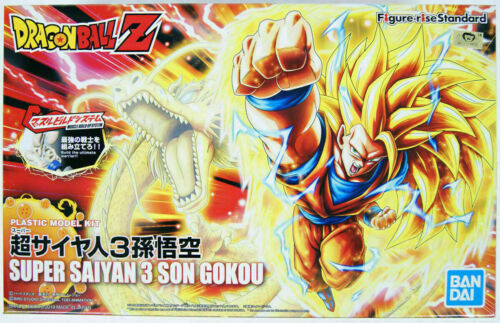 Bandai Dragon Ball Z DBZ Super Saiyan 3 Son Goku Figure-rise Standard Model USA 
