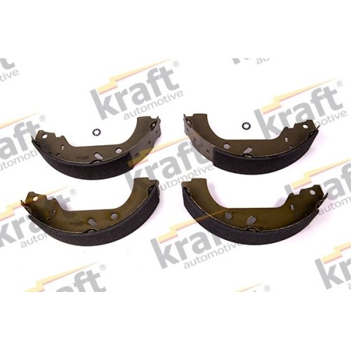 KRAFT BREMSENSATZ BREMSBACKEN TROMMELBREMSE HINTEN FIAT PEUGEOT 3183315