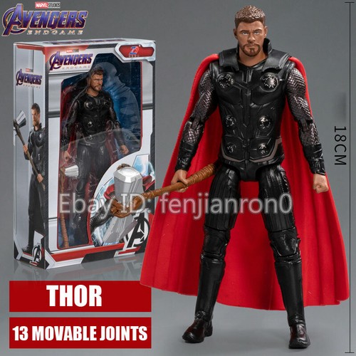 Details about / NEW Thor Marvel Avengers Endgame 7/" Action Figure ZD Toys Kids Gifts