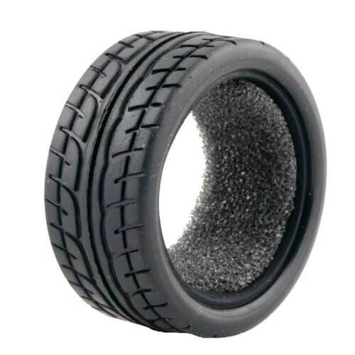 1/10 On-road Rc Car Rubber Tire Set 4pieces For Tamiya TT01 TT02 TT01E TL01 