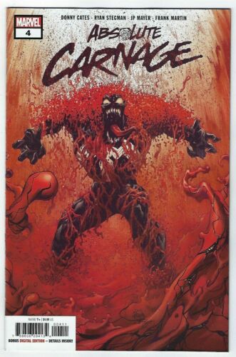 Absolute Carnage #4  MARVEL COMICS Stegman Cover A 1ST  PRINT  DONNY CATES