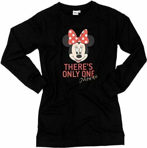 Disney femme chemise de nuit "Minnie" avec glitzerdruck taille variable Au choix 