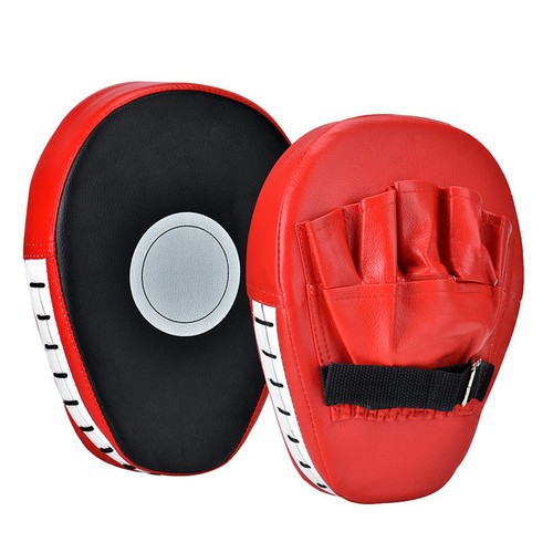 Boxing Mitts MMA Target Focus Punch Pad Training Glove Karate Thai Kick Muay Red