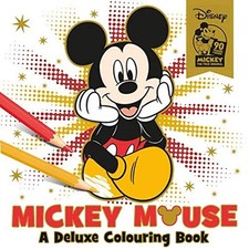 Disney Classics - Mickey Mouse: Deluxe Colouring (Colouring Deluxe Disney) Book