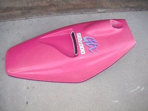 1993 93 SEADOO SEA DOO GTX pink storage hood cover 269500034