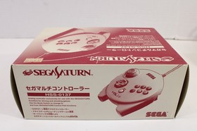 SEGA Saturn 3D Multi Controller Pad Analog HSS-0137 White Boxed SS Japan TESTED
