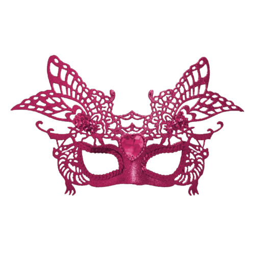 Christmas Choose Colour New Year Party Glitter Masquerade Mask with Gem