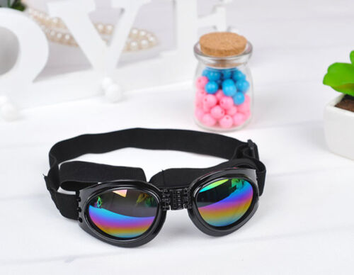 1 pair SMALL PET DOG Goggles Doggles  SUNGLASSES UV Eye Protection ATFUBILS