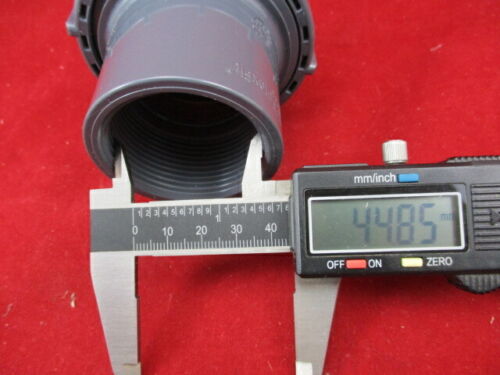 1 Flexfit PVC Transition Raccord D 50 mm De Serrage/1 1/2" IG piscine Transition 