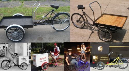 WFLTC Worksman Tricycle Bike Hub Bearing CUPS Vintage Delivery Cart TrikeBicycle