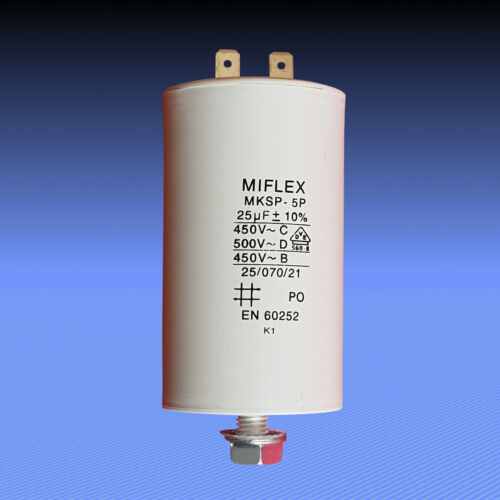 Premium Kondensator Anlaufkondensator Motorkondensator 0,68-100 µF uF  450V
