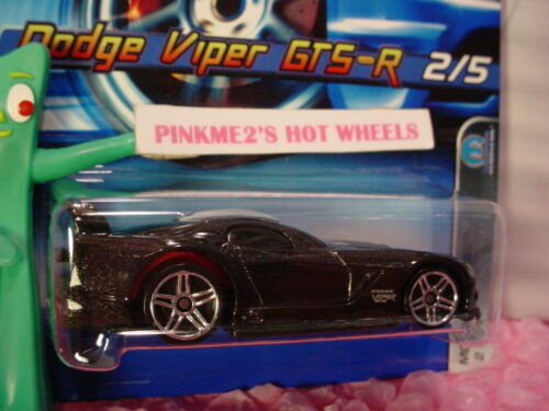 2006 Hot Wheels DODGE VIPER GTS-R #62 oc☆Black/Red; pr5☆Mopar Madness 