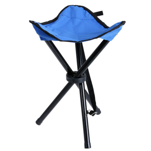 Folding Stool Portable Tripod Seat Triangle Chair Outdoor Camping Picnic Slacker