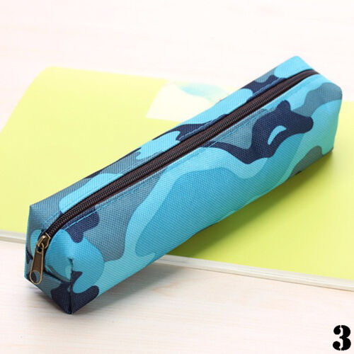 4 Colors Useful Camouflage Pen Pencil Case Pouch StationeryBags s
