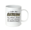 Coffee Cup Mug Travel 11 15 I Am Electrician Save Time Assume I'm Right Always 