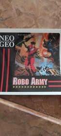 Robo Army Neo Geo Aes SNK Insert Stickers Sticker Label