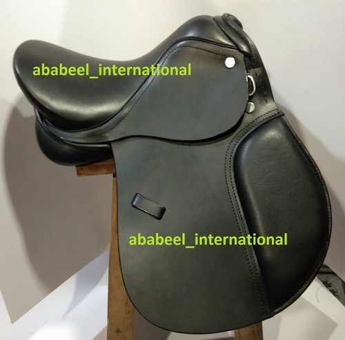 Details about / Mini Pony Jumping English Leather Saddle