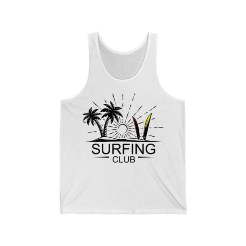 SURFING CLUB Unisex Jersey Tank