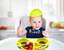 Silicone Divided Toddler Plates Portable Non Slip Suction Plates for Children