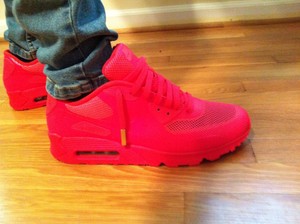 nike air max 90 hyperfuse solar red