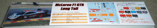 #1 Fujimi 1//24 McLaren F1 GTR Longtail FIA GT 1997